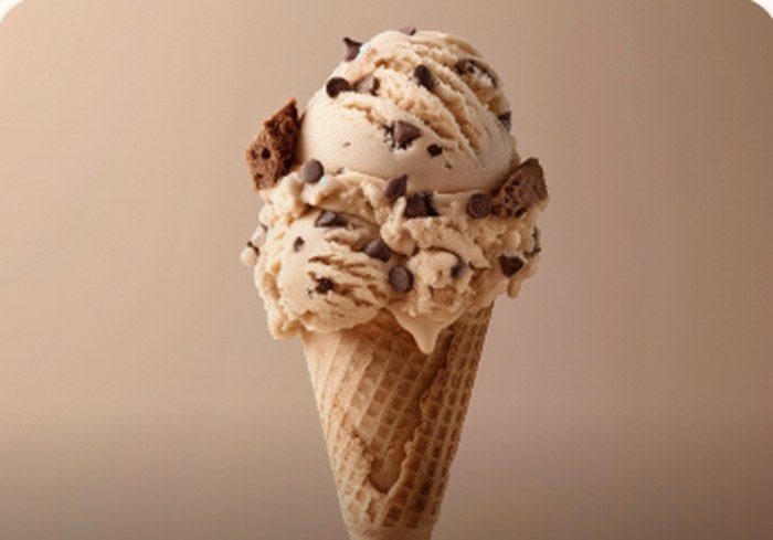 Hoorntje met artisanale gelato
