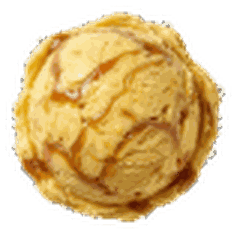 Banana Caramello, artisanale gelato, artisanale gelato