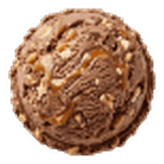 Snickers Deluxe, artisanale gelato, artisanale gelato